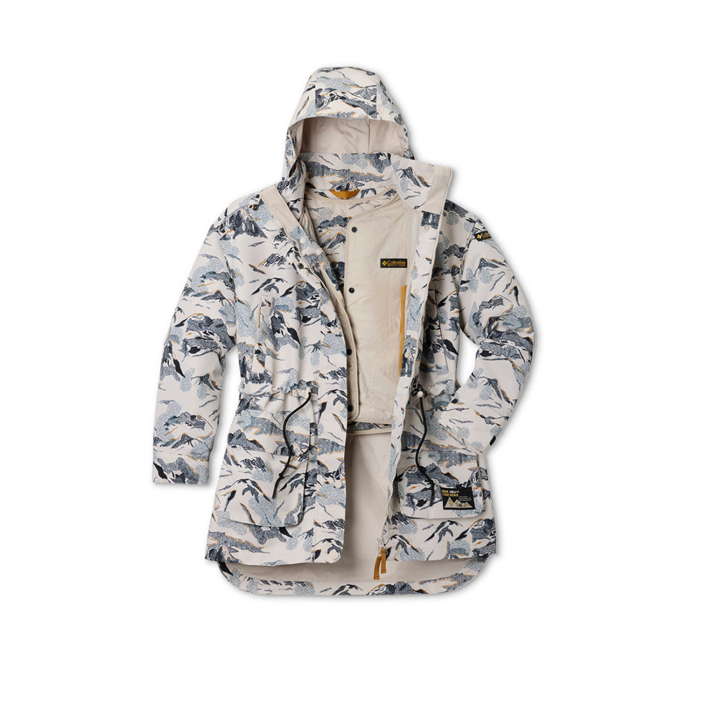 Columbia Women's High Cascades™ Interchange Jacket - Dark Stone