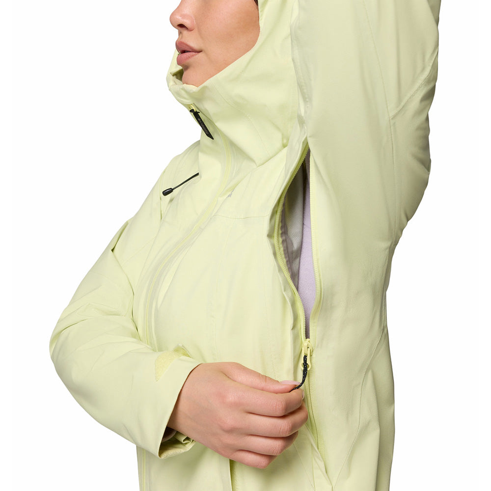 Columbia Women's Northwest Explorer™ 3L Shell Jacket - Citron Haze
