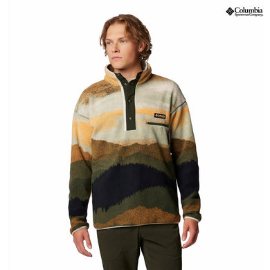 ICE&TECHNO HALF ZIP ひしゃげ CHECK FLEECE