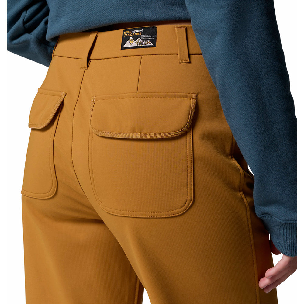 Columbia Women's High Cascades™ Wide Leg Softshell Pant - Maple