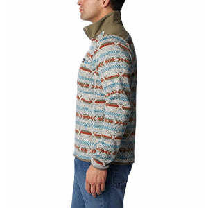 Men's Sweater Weather II Printed Half Zip